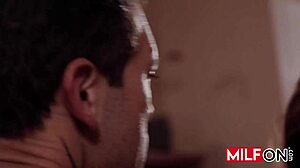 Stunning milf alexis fawx seduces boy with huge tits!