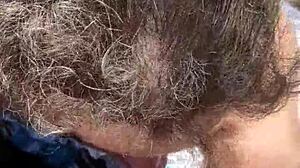 Horny BBW Gives Emotional Outdoor Blowjob In Public