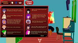 Broke Guy Plays Naughty Doctor In 3D Cartoon Game