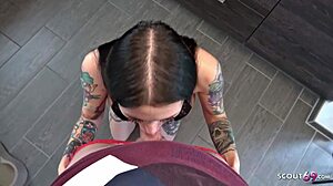 Teen Xania With Mega Tits Gets Hard Fucked In Kitchen