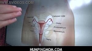 Busty Milf Olive Glass Teaches Her Horny Stepson Anal In POV