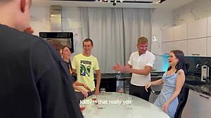 Emotional feelings surge as sly guys entice girls sexually