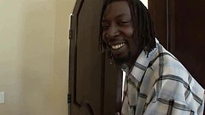 Blonde Step Daughter Loves Long Black Schlongs