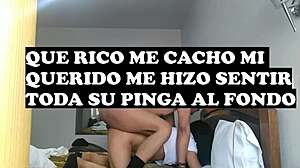 amigo de mi esposo me lleva al hotel y me cacha rico como segundo novio!!