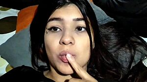 Latina submissive babe in bunny costume gets fucked relentlessly in dirty homemade session with spanking