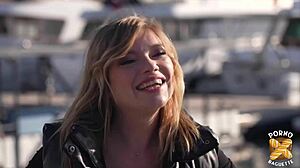 luth belle enjoys a fun time with two friends in lingerie