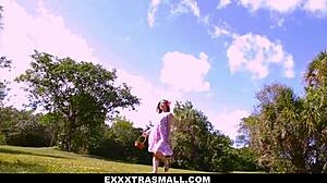 petite teen 18+ager cum faced!