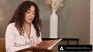 Busty Filipina Ember Snow Lures Therapist Liv Revamped for 3-Way with Husband