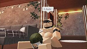 cute blonde boy enjoys one on one with soldier girl in army setting