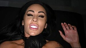 Tattooed Brunette Fucks Big Cock Masseur After Oily Erotic Session