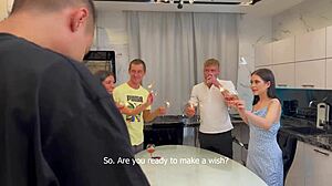 Emotional feelings surge as sly guys entice girls sexually