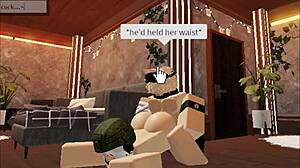 cute blonde boy enjoys one on one with soldier girl in army setting