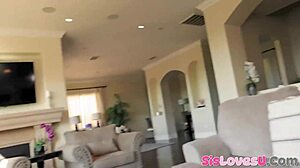 Sweet Stepsis Reveals Her Wet Pussy in Reality Show