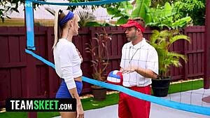 coach demands oral sex and cum in mouth from young student