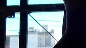 Solo Outdoor Nudist Practicing in Public