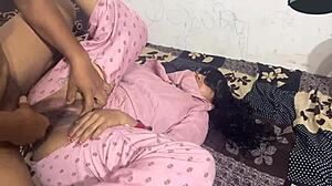 Fucking the horny neighbor in pajamas