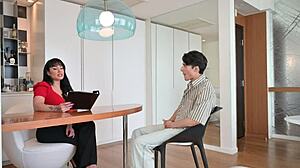 Hot Spanish Teacher Rides Young Guy to Cum for Job Security Danja Angel