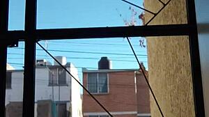 Solo Outdoor Nudist Practicing in Public