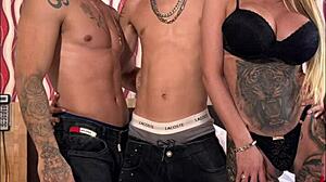 threesome fun with hot sex