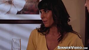 Tattooed Stepson Licks Stepmom Vera King Shaved Pussy Before Hardcore Missionary Fuck And Doggystyle Action