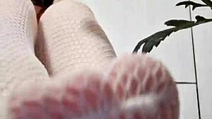 Beautiful Mistress Elza Koms Dominates with Fetish Feet!