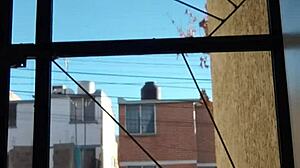 Solo Outdoor Nudist Practicing in Public