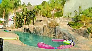 Lana can't resist big black cock in cowgirl and cumshot