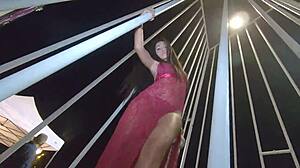 Asian Brunette Suzie Q Performs Seductive Dance for Andy Casanova