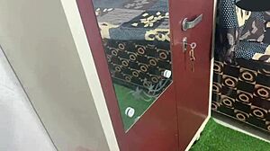 Fucking the horny neighbor in pajamas