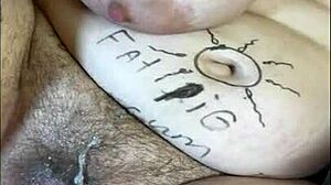 Ερασιτέχνης BBW Καβαλάει σε Οικιακή Συλλογή Κρέμας;