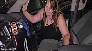 big milf tits with huge nipples after concert performance