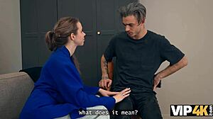 vip4k features two russian nymphos giving a dude a thorough licking session all the way