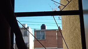 Solo Outdoor Nudist Practicing in Public