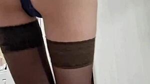 Teen Elza Kom Sniffs Panties And Gets Fucked