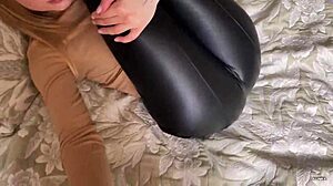 Sexy blonde gets cock in tight pussy?