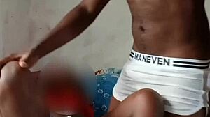 ebony slut jerks off boyfriend big dick