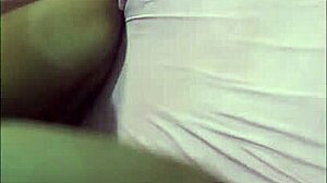 Freaky ebony latina slut gets sloppy pussy fuck with monster cock at home.