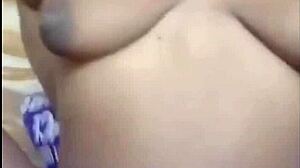 i felt horny and ended up masturbating.