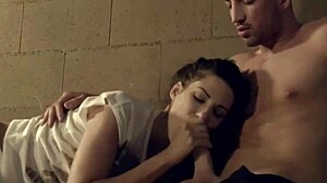 Big Cock Fucks Wet Pussy Hard with Deepthroat and Face Fucking