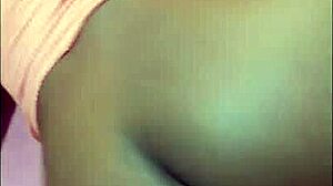 Freaky ebony latina slut gets sloppy pussy fuck with monster cock at home.