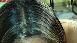 My best friend's mom was waiting for her husband, but I got there first