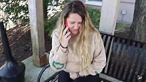 Married woman on phone call has breeding sex with stranger to save marriage 😏