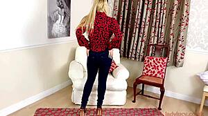 Lucy Gresty In Her Skintight Jeans