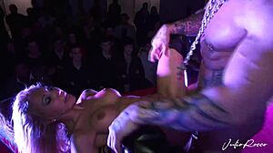 Blonde Teases Big Cock for Public Outdoor Pounding