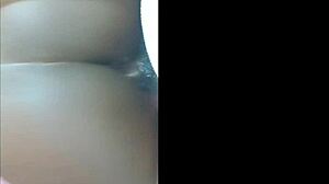 Freaky ebony latina slut gets sloppy pussy fuck with monster cock at home.