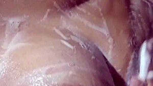 i was showering when neighbor put his cock in my mouth