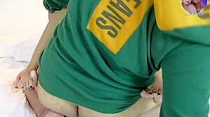 the evil horny housewife screamed when her pussy was licked