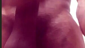 Amateur strokes big black cock during late nights and early mornings