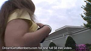 Twerking wildly at street party!