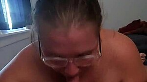 Beautiful amateur wife swallows huge load of jizz